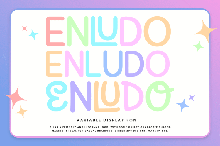 Enludo Font website image