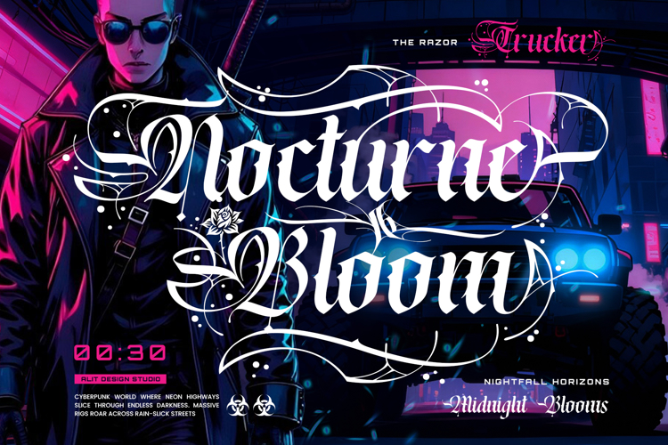 Rebella Font website image