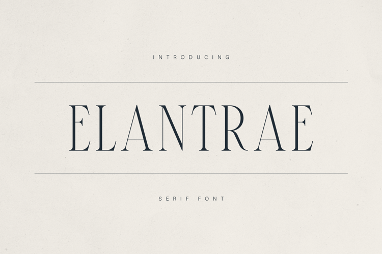 Elantrae Font website image