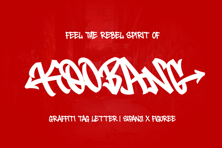 Koobang Font website image