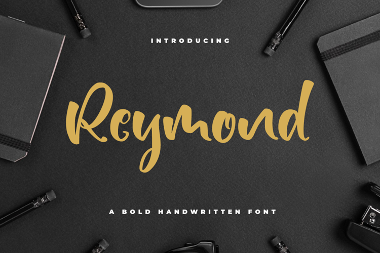 Reymond Font website image