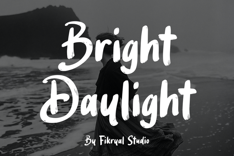 Bright Daylight Font website image
