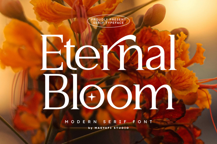 Eternal Bloom Font website image