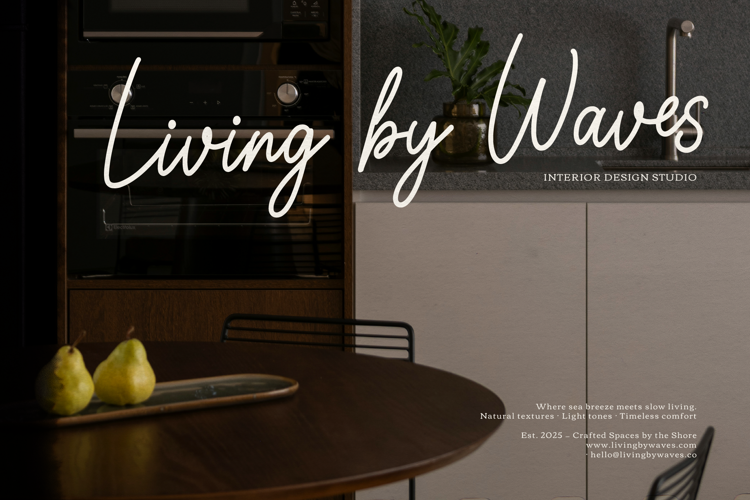 Forgotten Shores Font website image