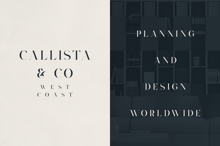 Typorama Font website image