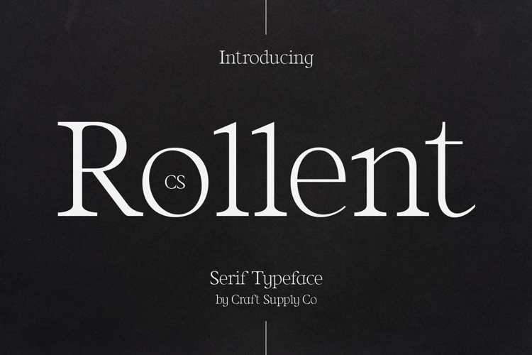 CS Rollent Font website image