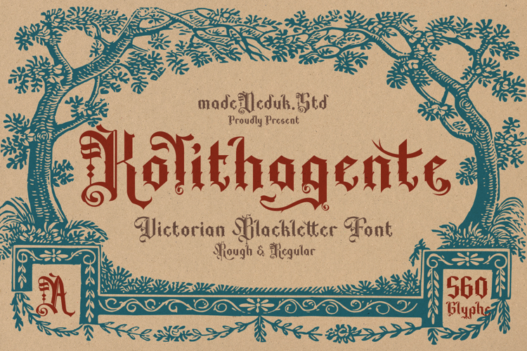 Kolithagente Font website image