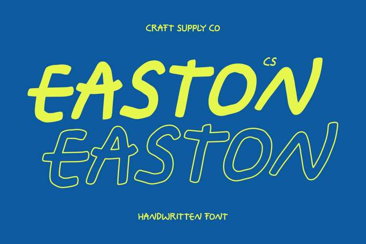 CS Easton Font website image