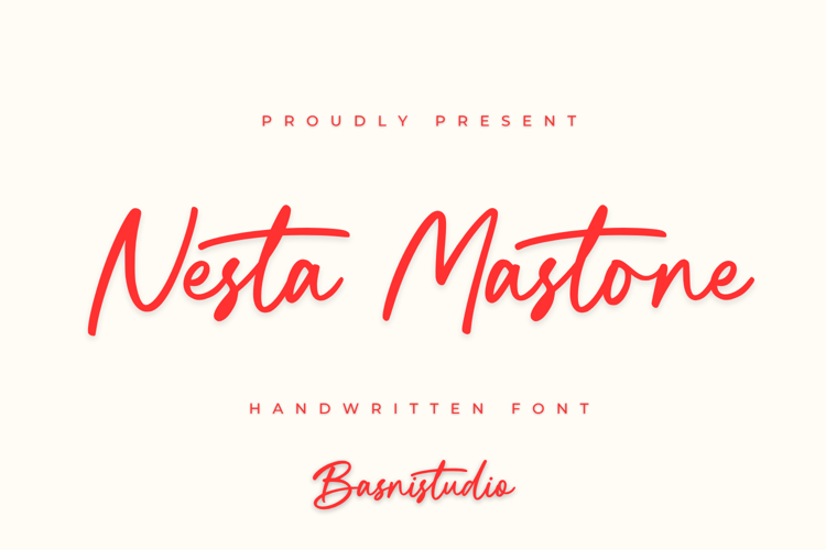 Nesta Mastone Font website image