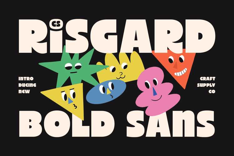 CS Risgard Font website image