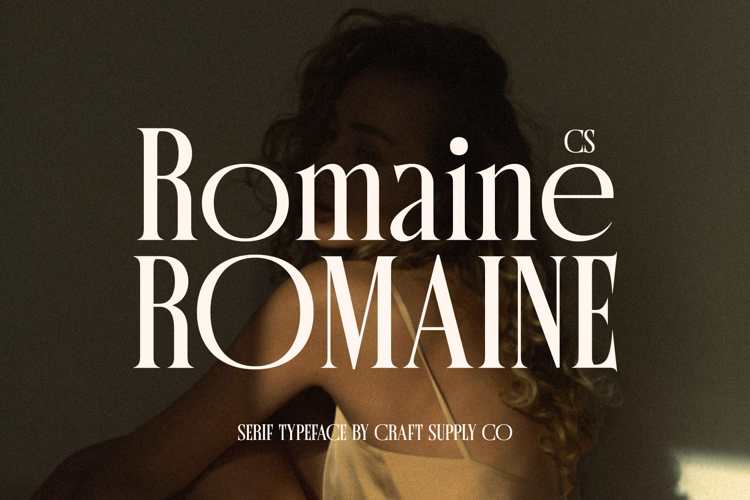 CS Romaine Font website image