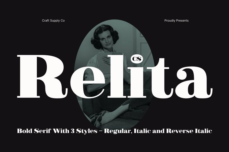 CS Relita Font website image