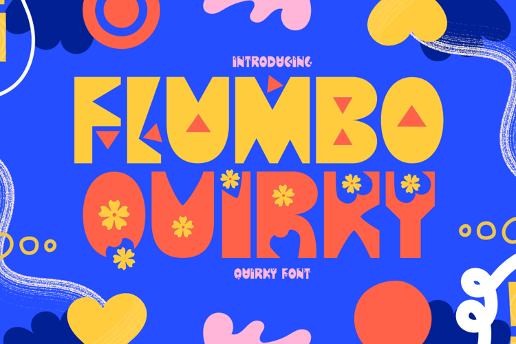 Flumbo Quirky Font website image
