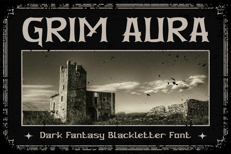 Grim Aura Font website image