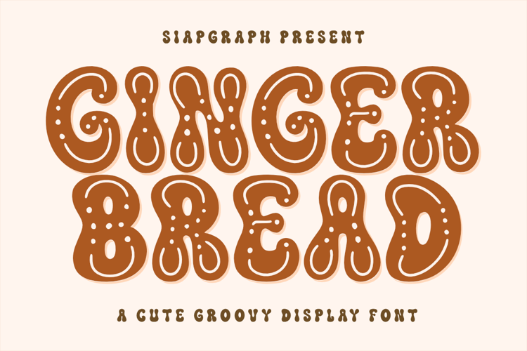 Ginger Bread Font website image