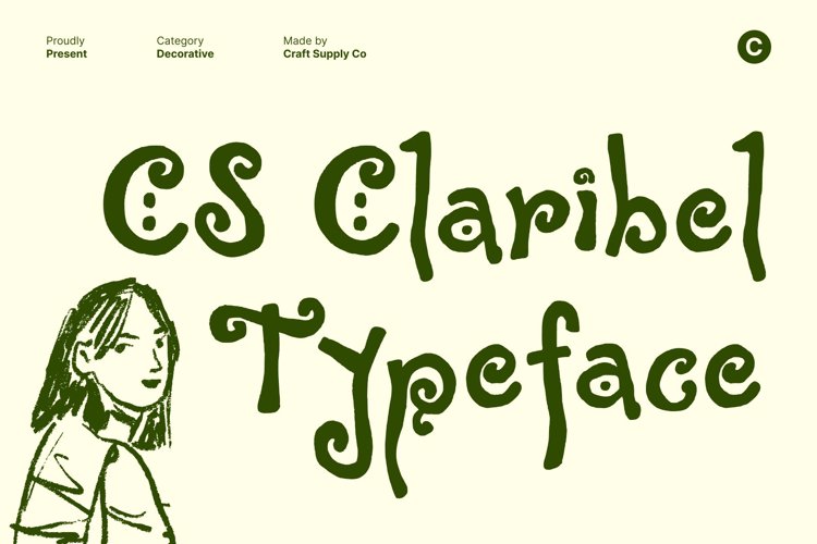 CS Claribel Font website image