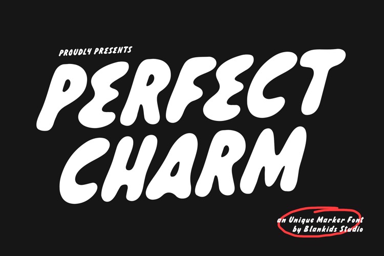 Perfect Charm Font website image