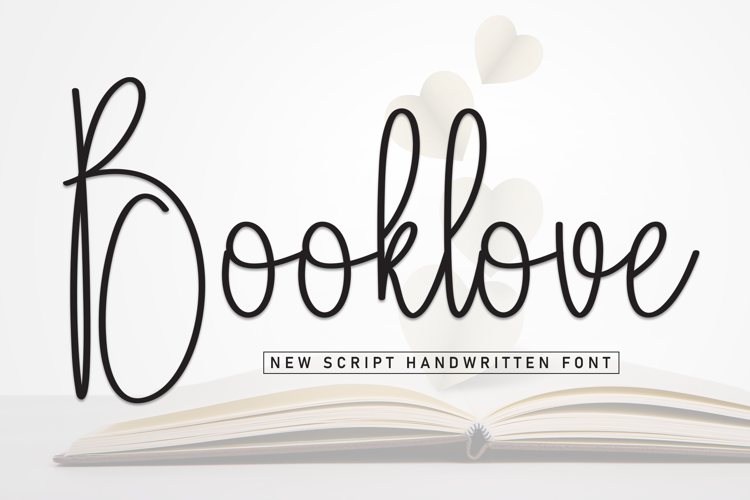 Booklove Font website image