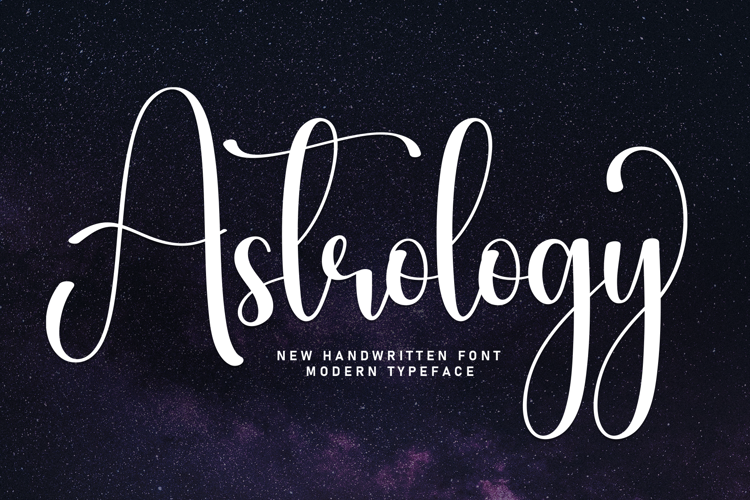 Astrology Font website image