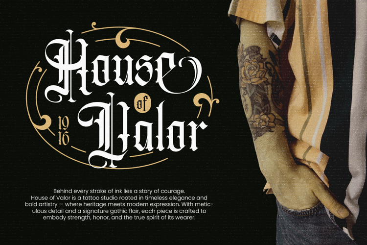 Vighty Font website image