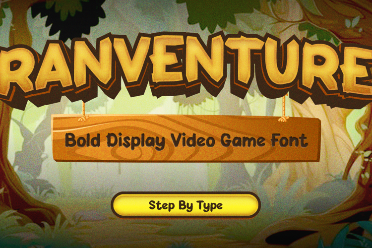 Raventure Font website image