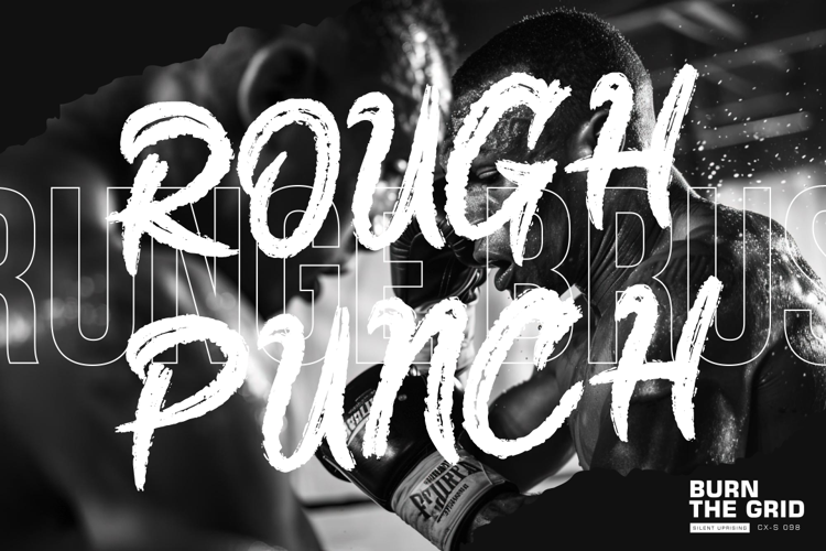 Brushlet Font website image