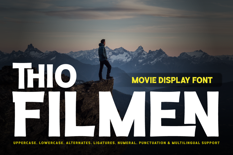 Thio Filmen Font website image