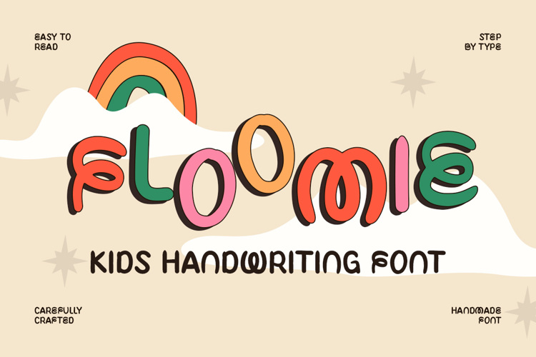 Floomie Font website image