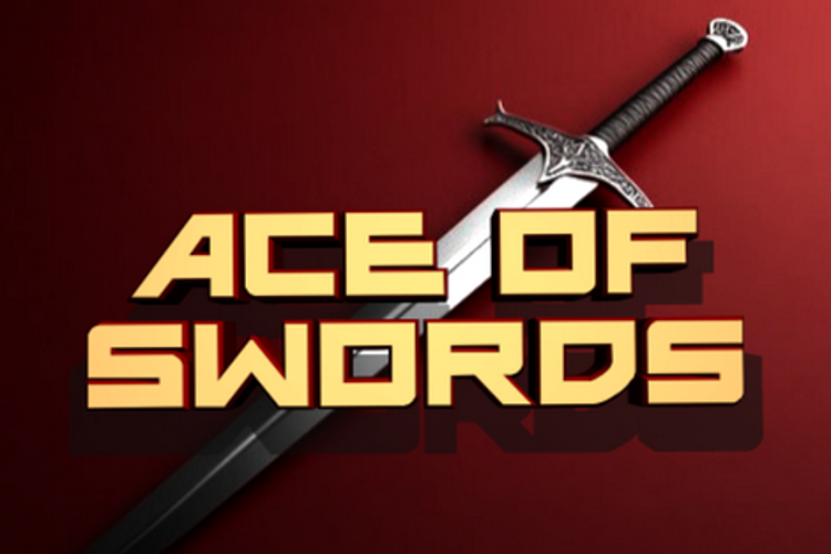 Ace of Swords Font website image