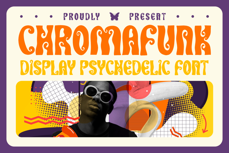 Chromafunk Font website image