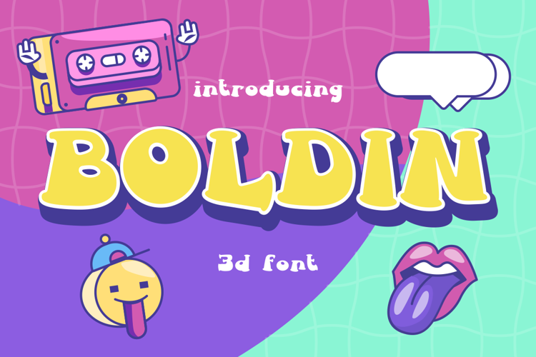 Boldin One Font website image
