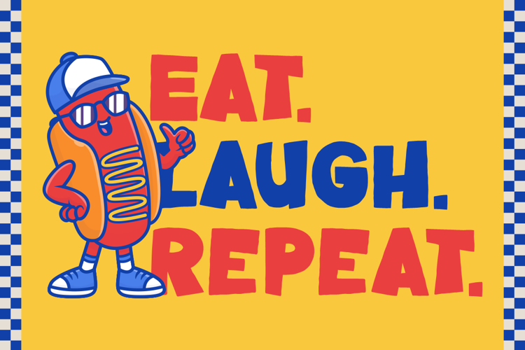Chunk Party Font website image