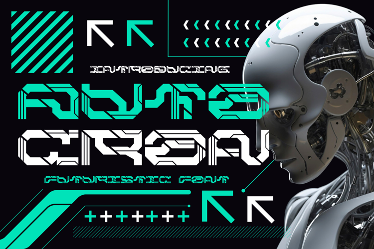 Autocron Font website image