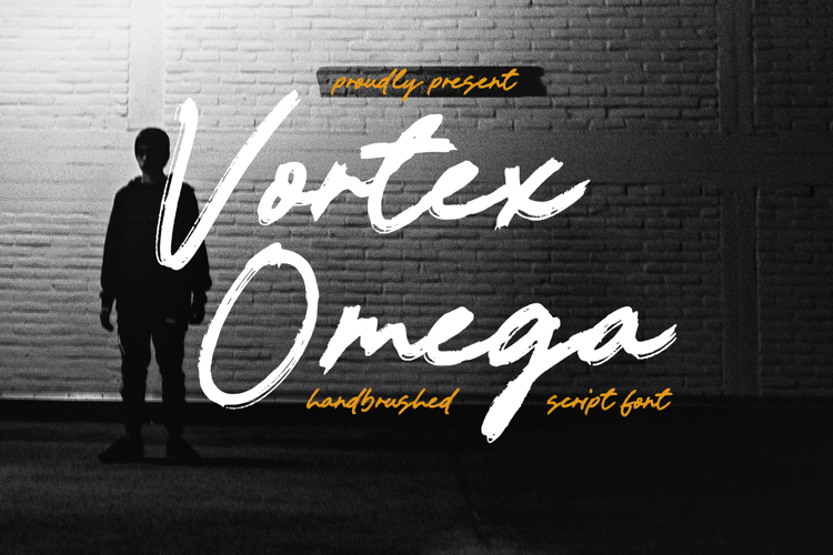 Vortex Omega Font website image