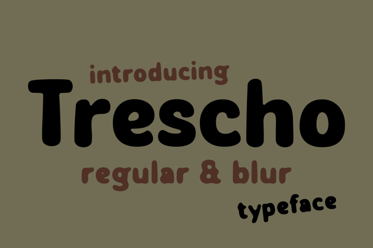 Trescho Font website image