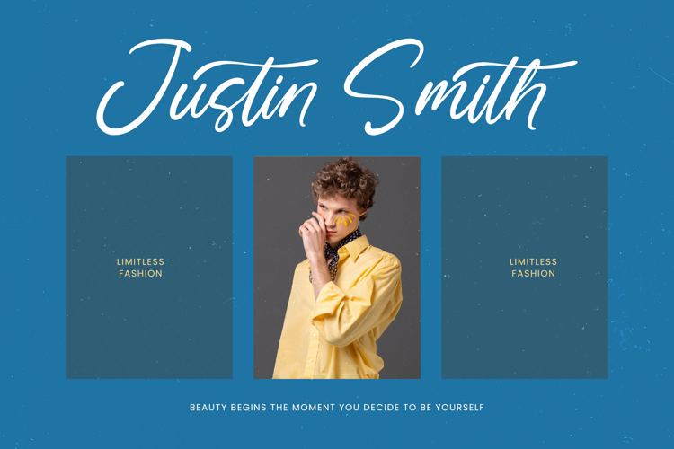 Natural Butter VERSION Font website image