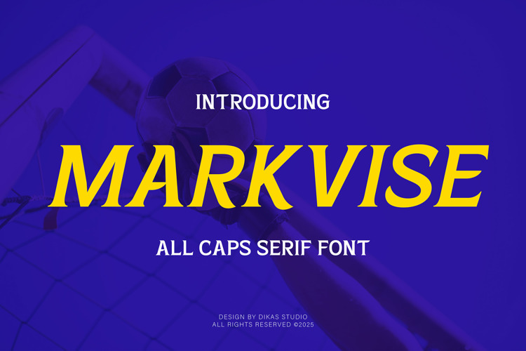 Markvise Font website image
