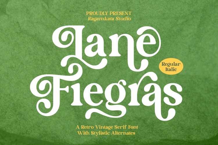 Lane Fiegras Font website image