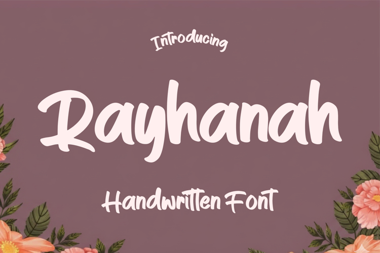 Rayhanah Font website image