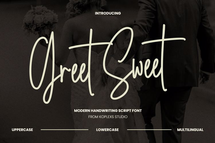 Great Sweet Font website image