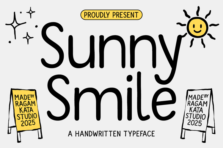 Sunny Smile Font website image