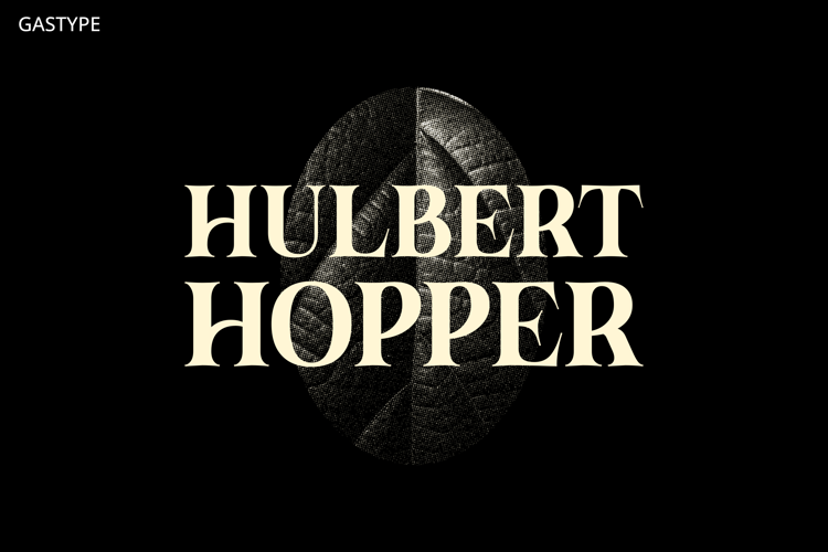Hulbert Hopper Trial Font website image