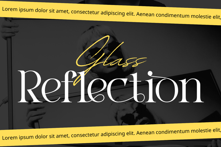 Greater Meaning Font website image