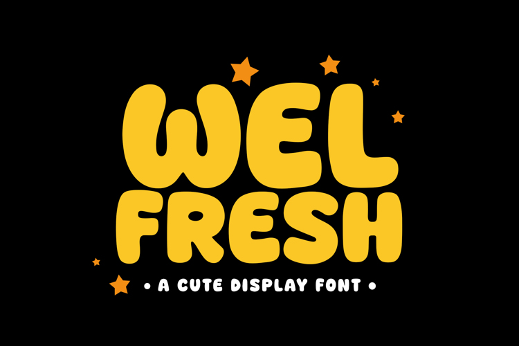 Welfresh Font website image