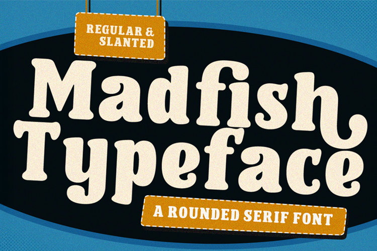 Medfish Typeface Font website image