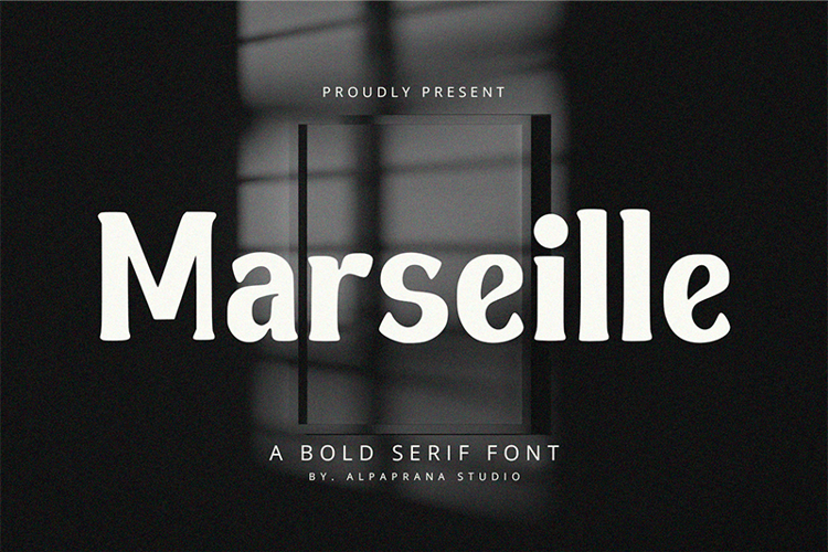 Marseille Font website image